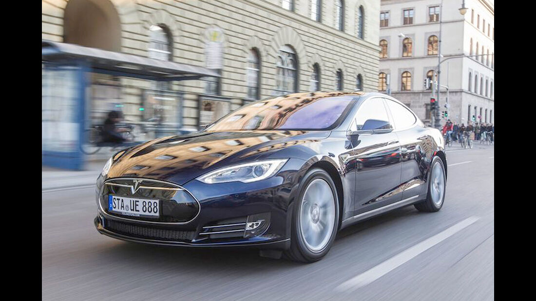 Tesla Model S Rekordfahrt