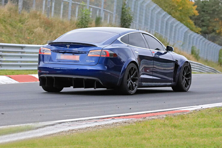 Tesla Model S Plaid Auf Dem Nürburgring Operation Ring