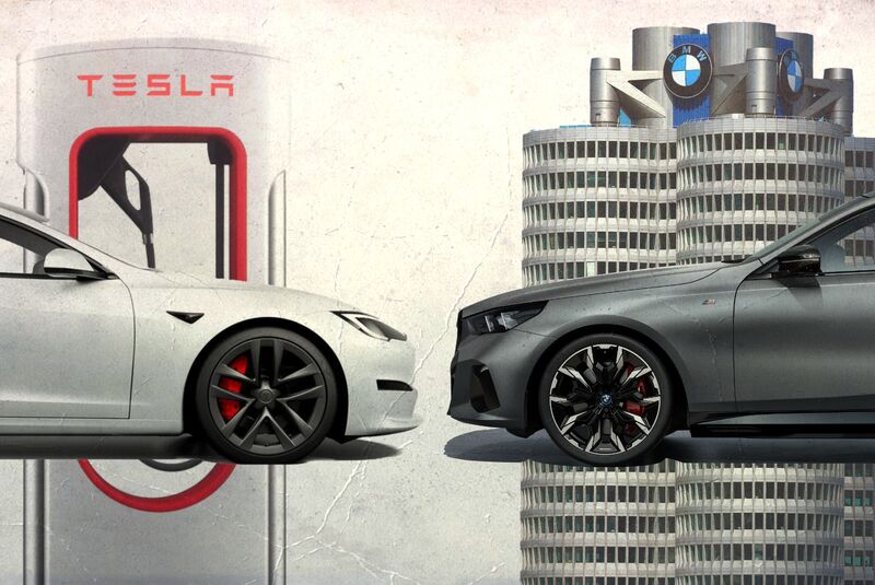Tesla Model S vs BMW i5