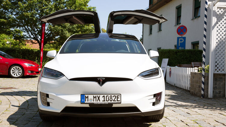 Fahrbericht Tesla Model X 90d Erste Test Fahrt Mit Dem E