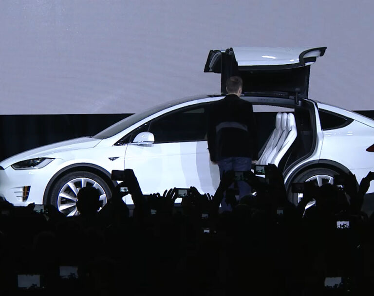 Tesla Model X Vorstellung Das Sauberste Suv Der Welt Auto