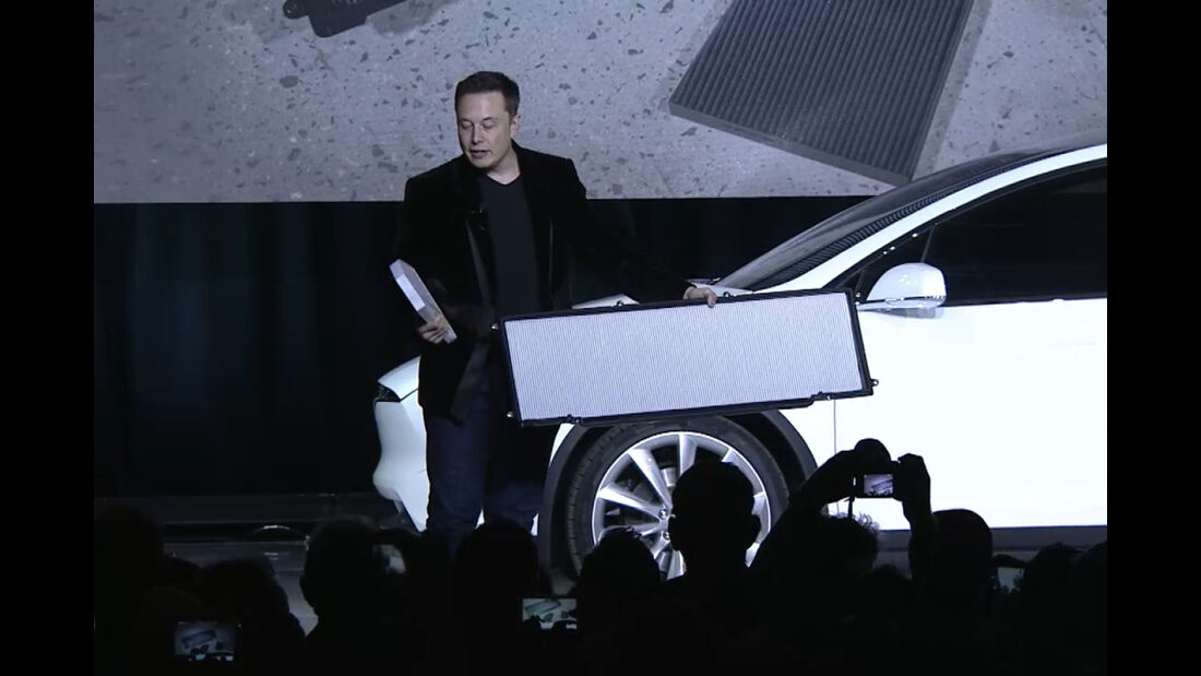 Tesla Model X Filter
