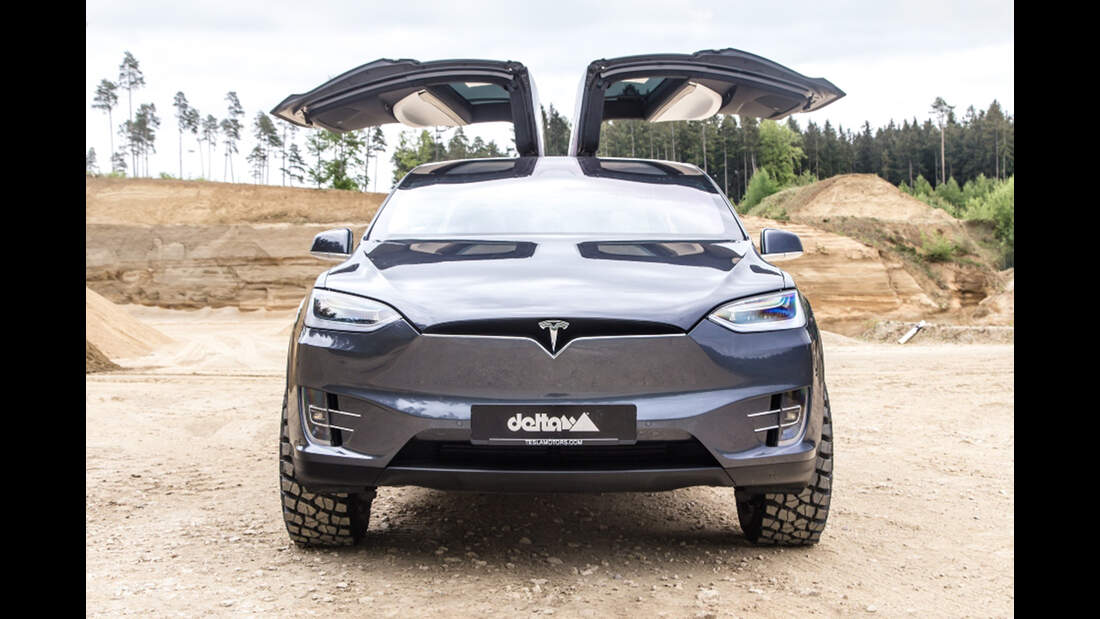 Delta 4x4 Tesla Model X OffroadTuning AUTO MOTOR UND SPORT