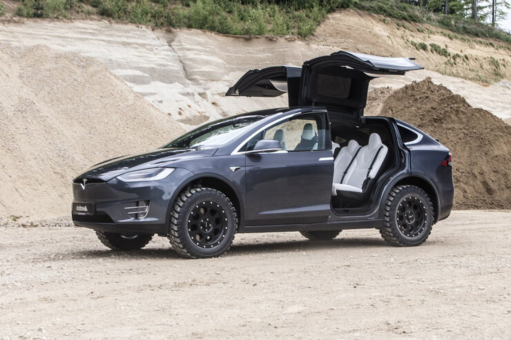 Delta 4x4 Tesla Model X Offroad Tuning Technische Daten Auto Motor Und Sport