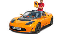 Tesla Roadster, Frontansicht