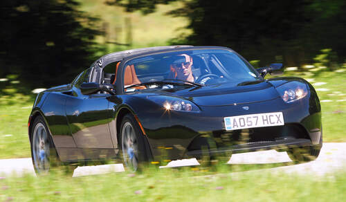 Tesla Roadster, Frontansicht