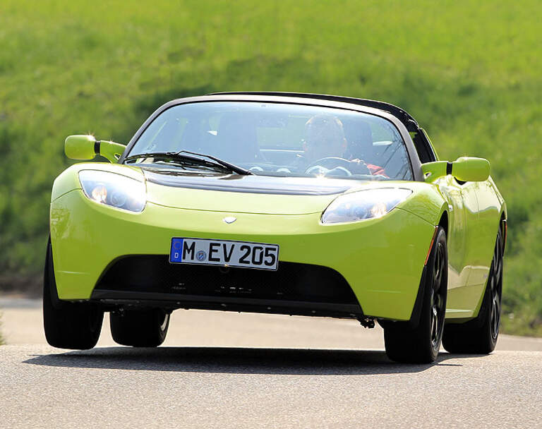 Tesla Roadster Sport Im Test Sportwagen Mit Elektromotor