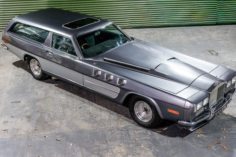 The Beast von John Dodd Oldtimer-Kombi mit Flugzeugmotor