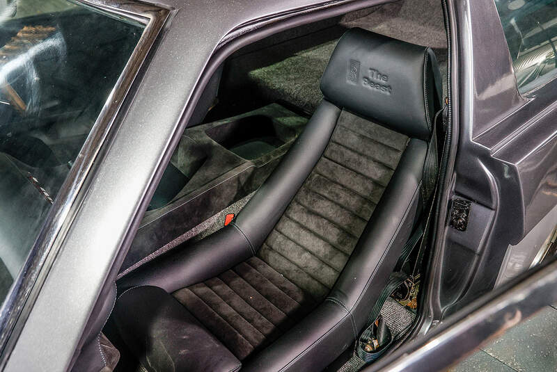 The Beast von John Dodd Oldtimer-Kombi mit Flugzeugmotor