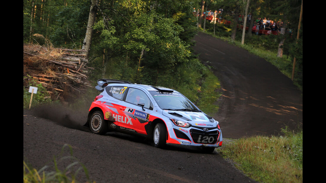 Thierry Neuville - Rallye Finnland 2014 - Tag 2 - Hyundai