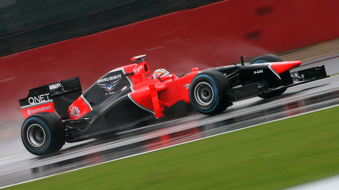 Timo Glock Marussia GP England 2012