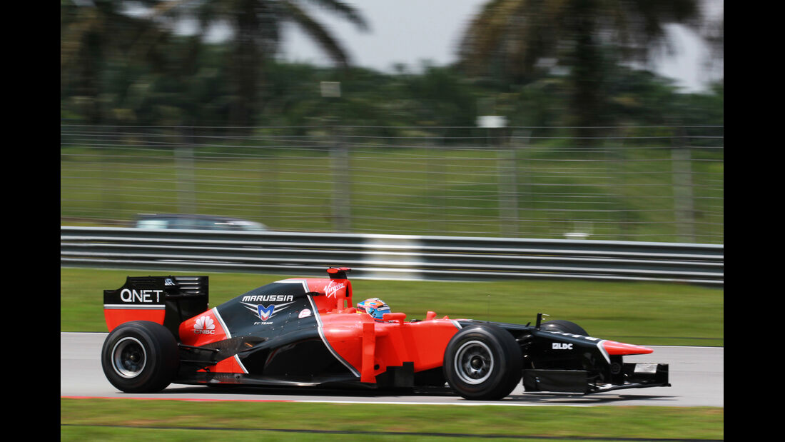 Timo Glock - Marussia - GP Malaysia - Training - 23. März 2012