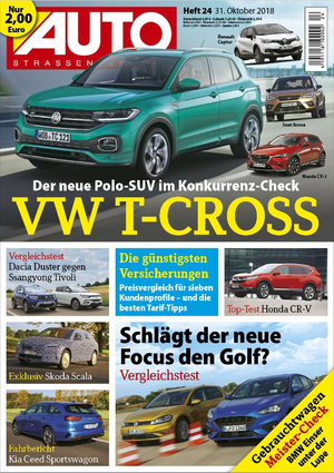 Titel Auto Straßenverkehr Heft 24/2018