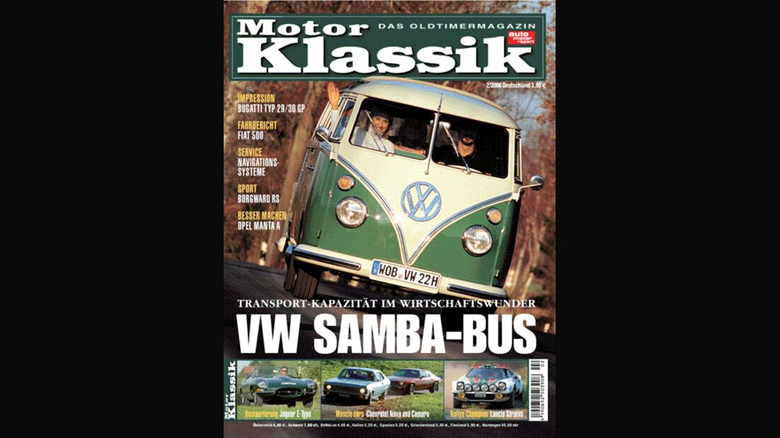 Titel Motor Klassik, Heft 02/2006