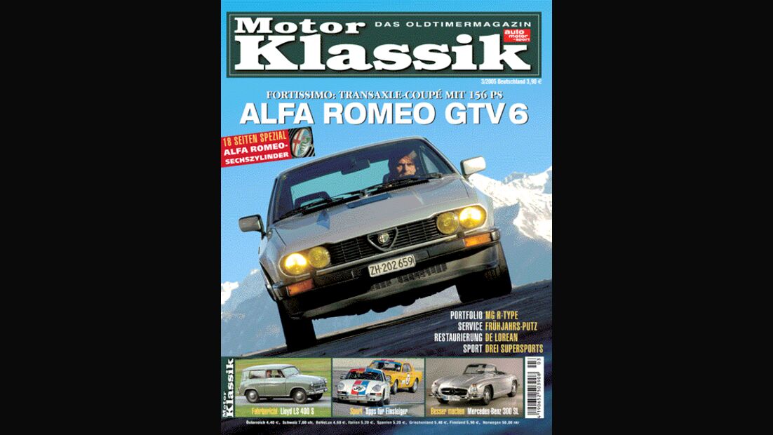 Titel Motor Klassik, Heft 03/2005