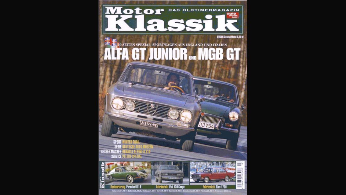 Titel Motor Klassik, Heft 03/2006