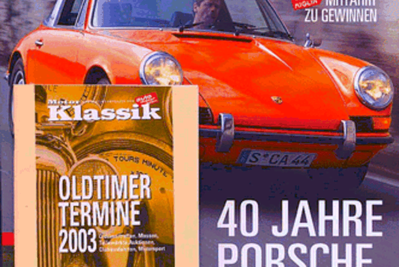 Titel Motor Klassik, Heft 04/2003