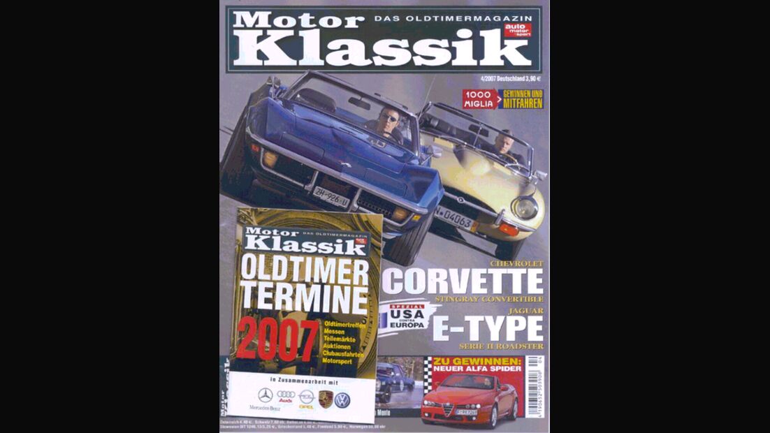 Titel Motor Klassik, Heft 04/2007