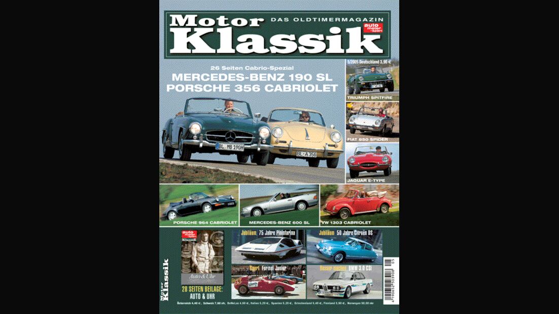 Titel Motor Klassik, Heft 05/2005