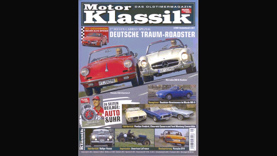 Titel Motor Klassik, Heft 05/2007