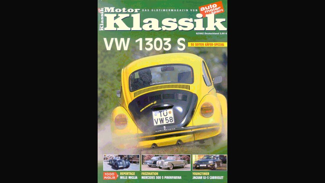 Titel Motor Klassik, Heft 06/2002