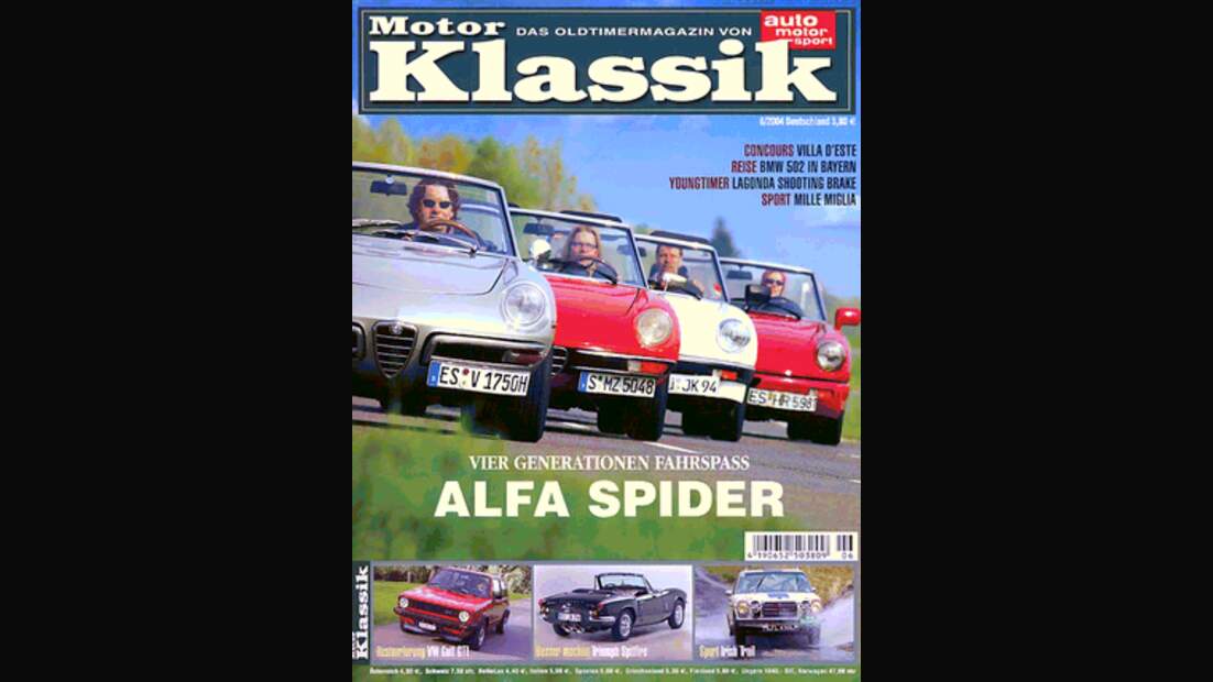 Alle Themen und Autos seit 1984 Motor Klassik Gesamtinhaltsverzeichnis