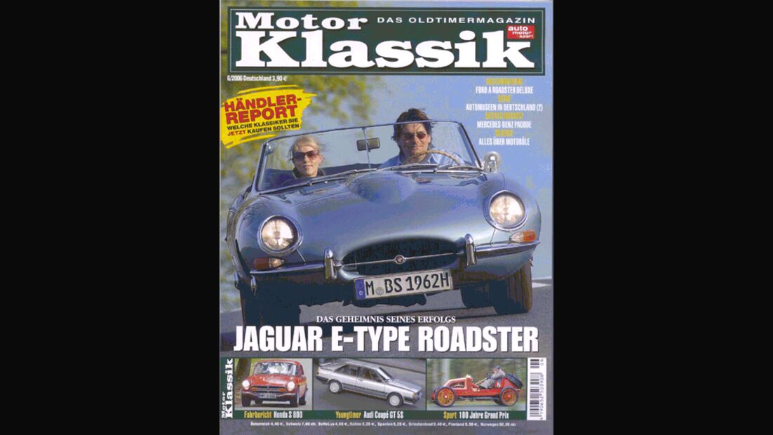 Titel Motor Klassik, Heft 06/2006