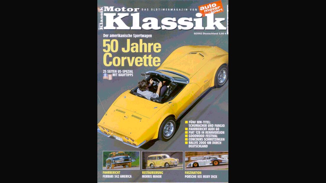 Titel Motor Klassik, Heft 09/2002