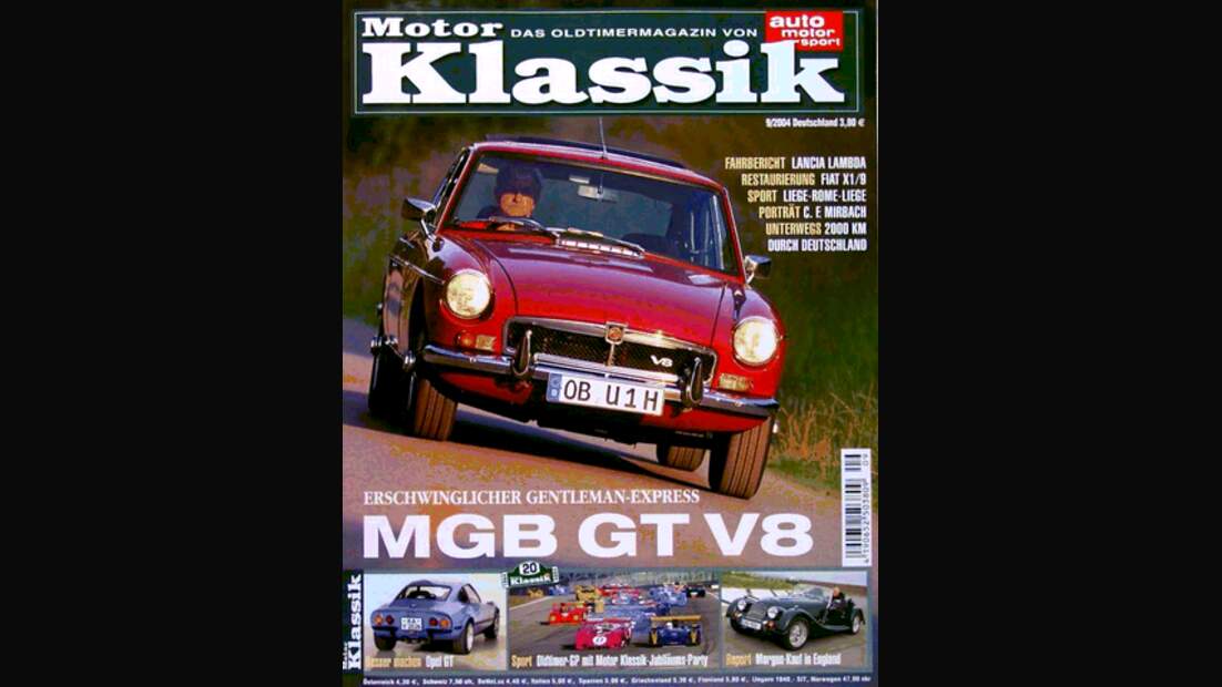Alle Themen und Autos seit 1984 Motor Klassik Gesamtinhaltsverzeichnis