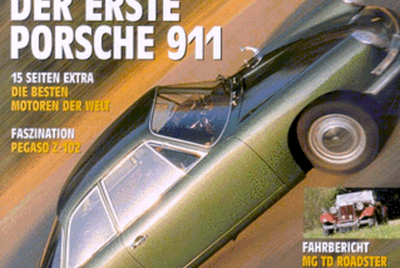 Titel Motor Klassik, Heft 11/2001