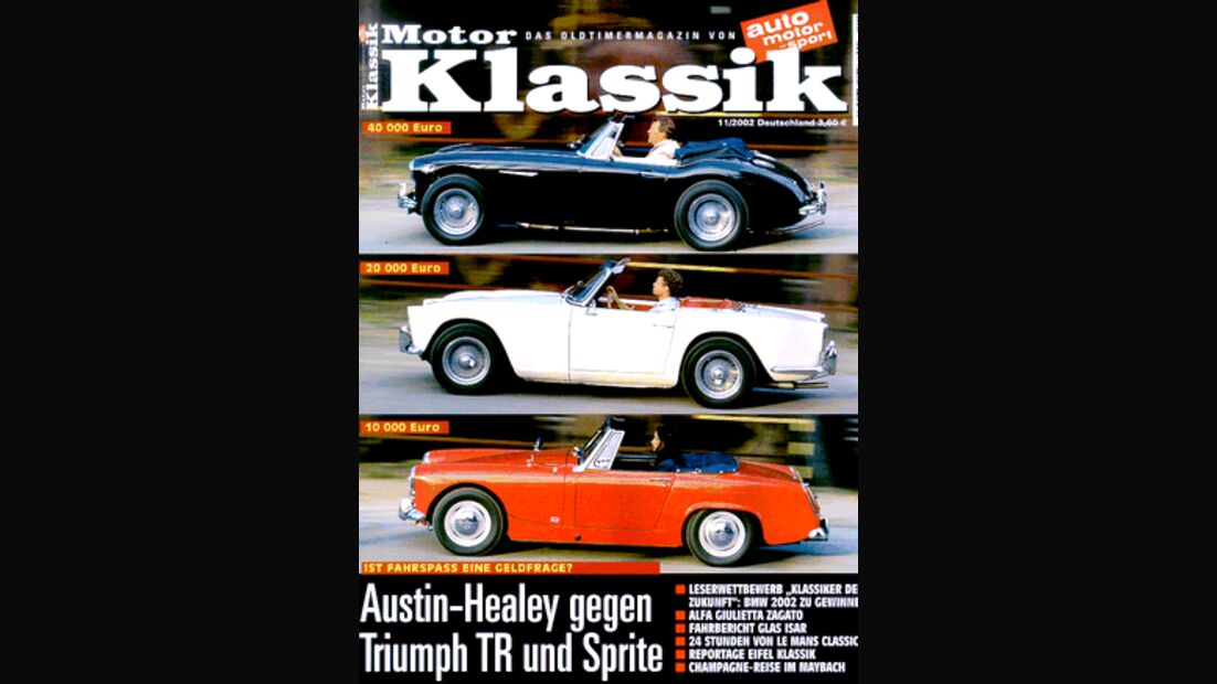 Titel Motor Klassik, Heft 11/2002