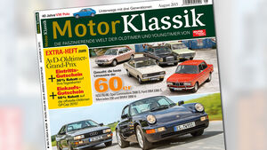 Titelseite Motor Klassik 08/2015
