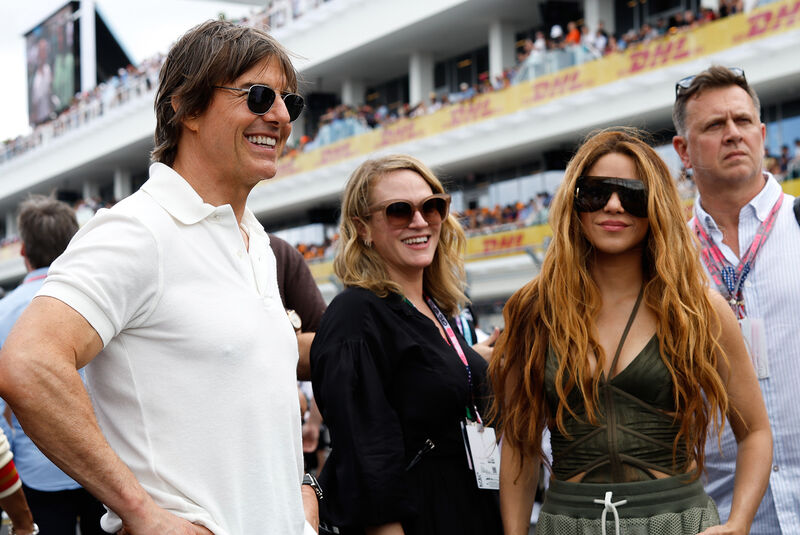 Tom Cruise & Shakira - Formel 1 - GP Miami 2023
