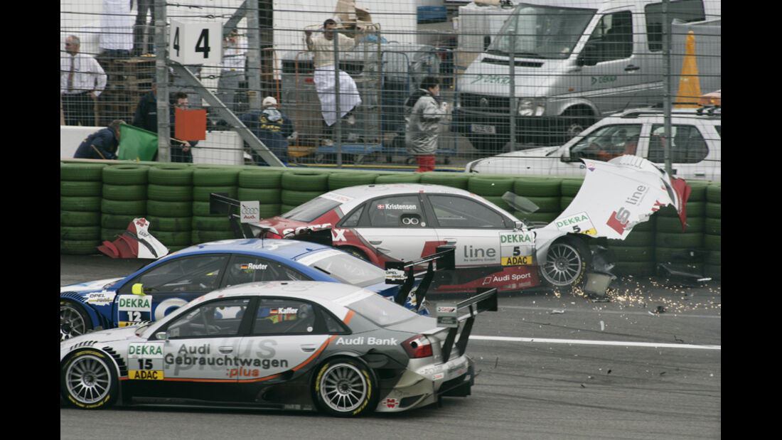 Tom Kristensen DTM-Crash