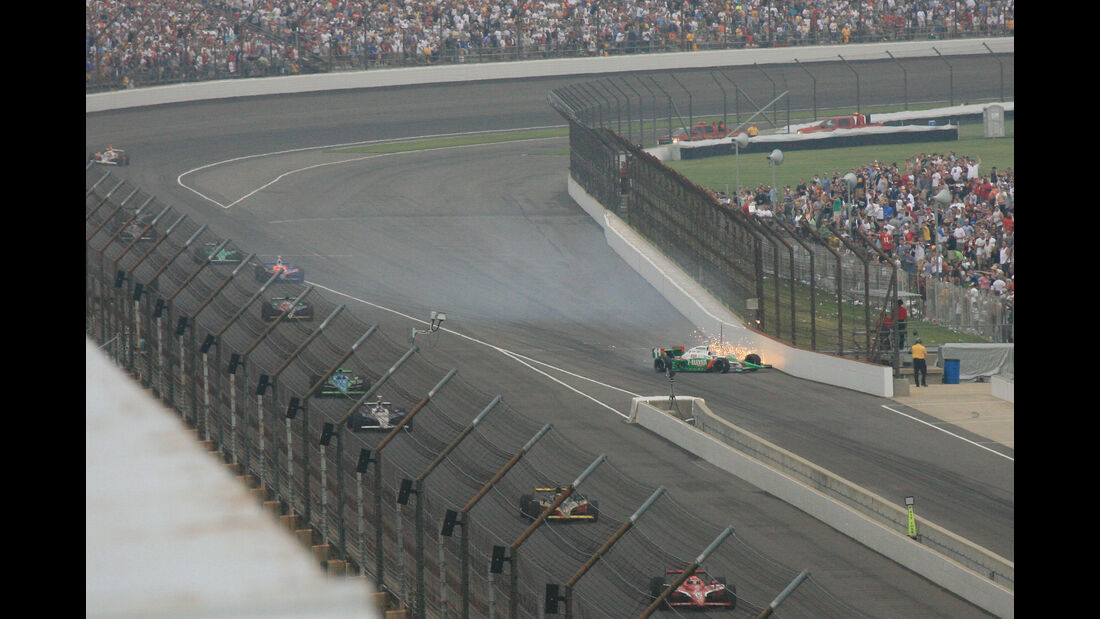 Tony Kanaan - IndyCar-Crash
