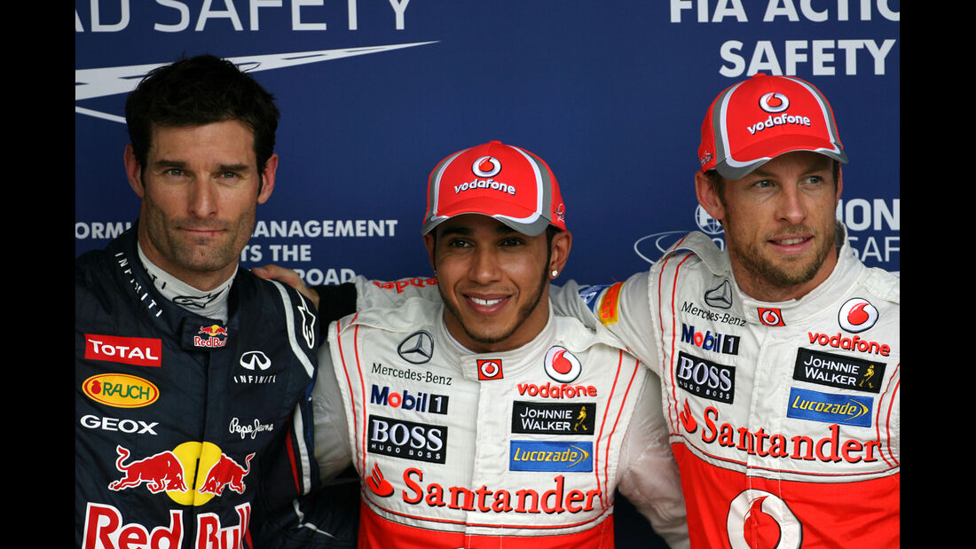 Top 3 - Formel 1 - GP Brasilien - Sao Paulo - 24. November 2012