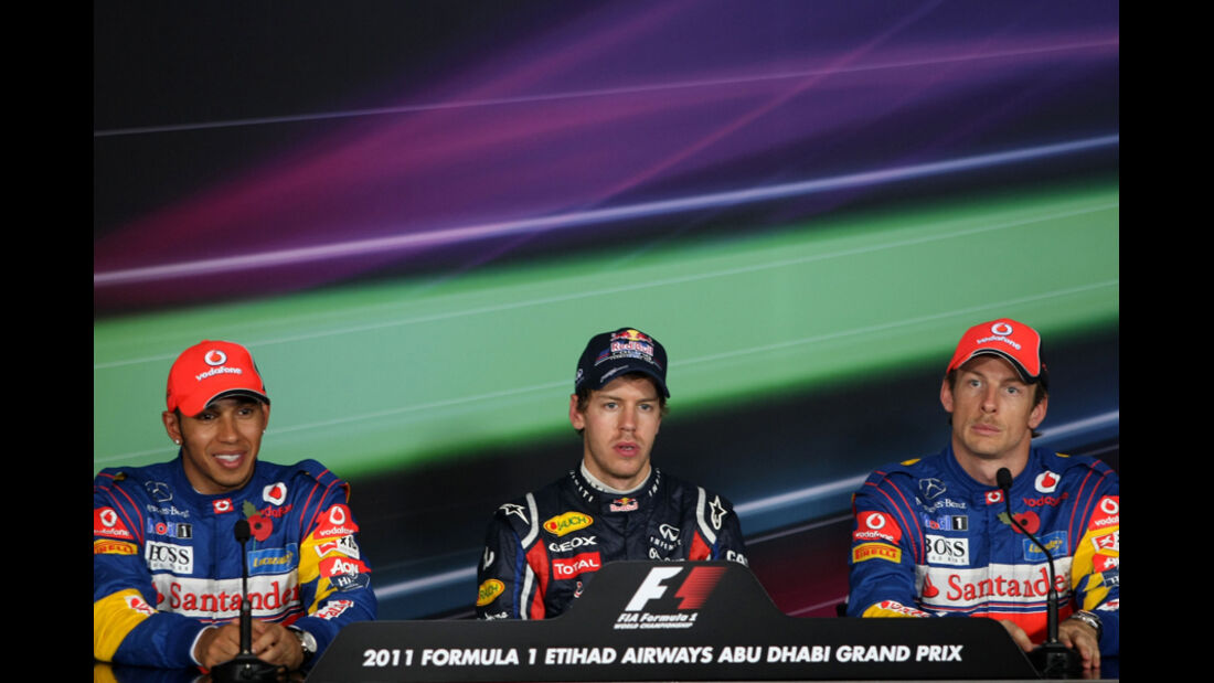 Top 3 - GP Abu Dhabi - Qualifying - 12.11.2011