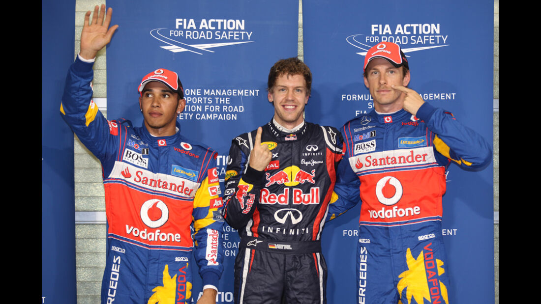 Top 3 - GP Abu Dhabi - Qualifying - 12.11.2011