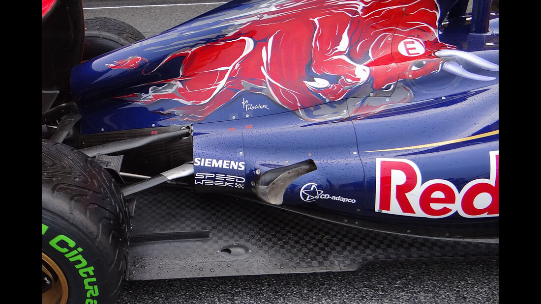 Toro Rosso - Auspuff - Formel 1 2013