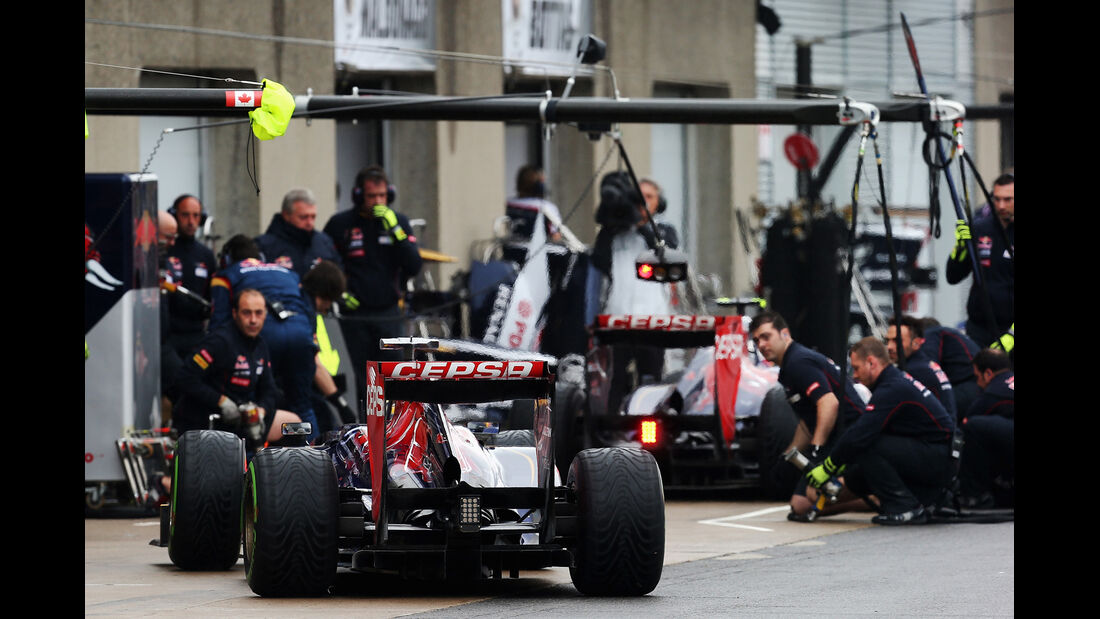 Toro Rosso - Boxenstopp - Formel 1 2013