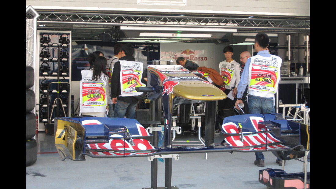 Toro Rosso - Formel 1 - GP Korea - 13. Oktober 2011