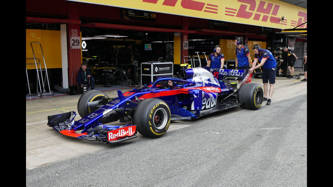 Toro Rosso - Formel 1 - GP Spanien - Barcelona - 10. Mai 2018