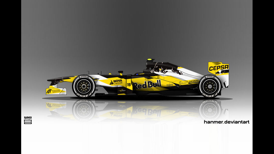 Toro Rosso - Formel 1 - Lackierung - Design-Concept