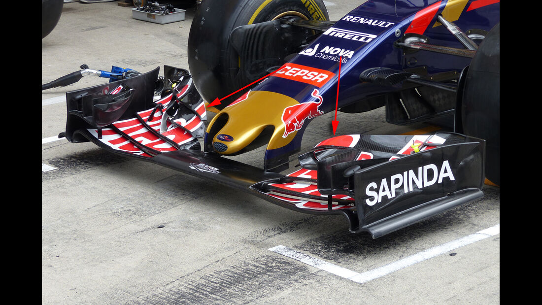 Toro Rosso - Formel 1-Technik - GP Österreich 2015