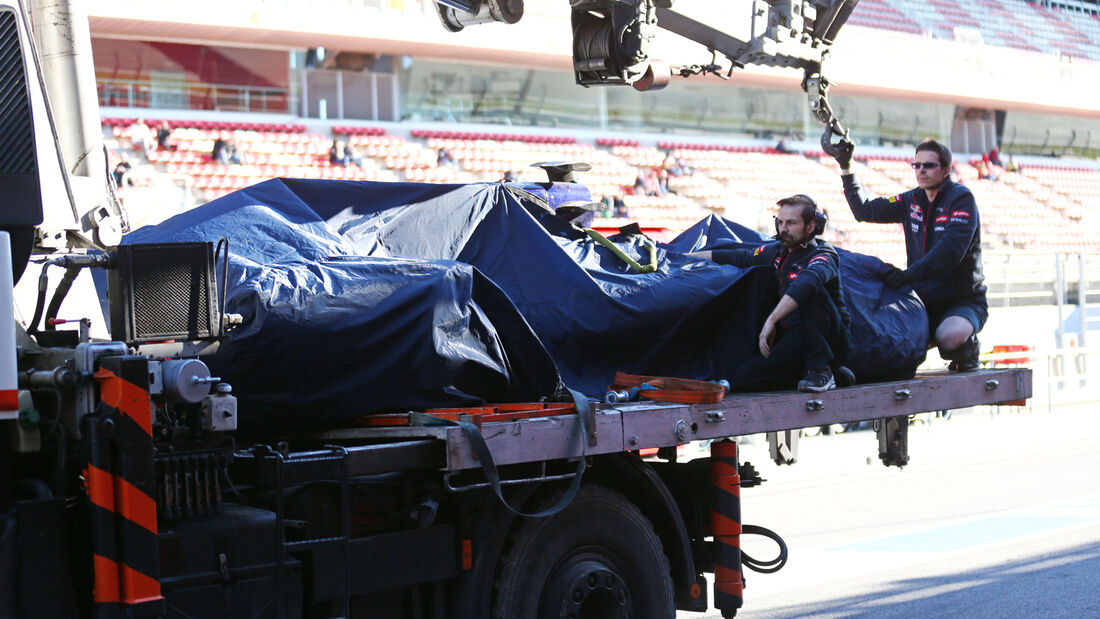 Toro Rosso - Formel 1-Test - Barcelona - 22. Februar 2015