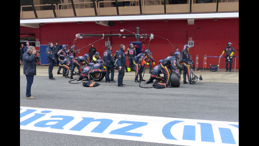 Toro Rosso - Formel 1-Test - Barcelona - 27. Februar 2015