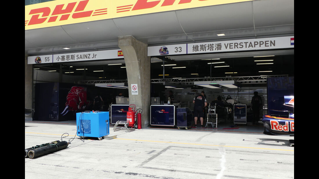 Toro Rosso - GP China - Shanghai - Donnerstag - 14.4.2016