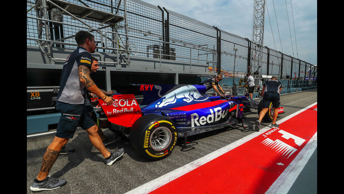Toro Rosso - GP Singapur - Formel 1 - Donnerstag - 14.9.2017