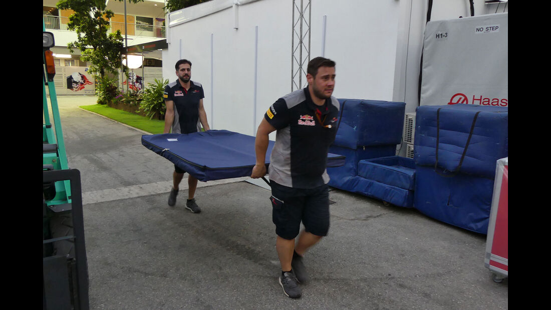 Toro Rosso - GP Singapur - Formel 1 - Mittwoch - 13.09.2017 