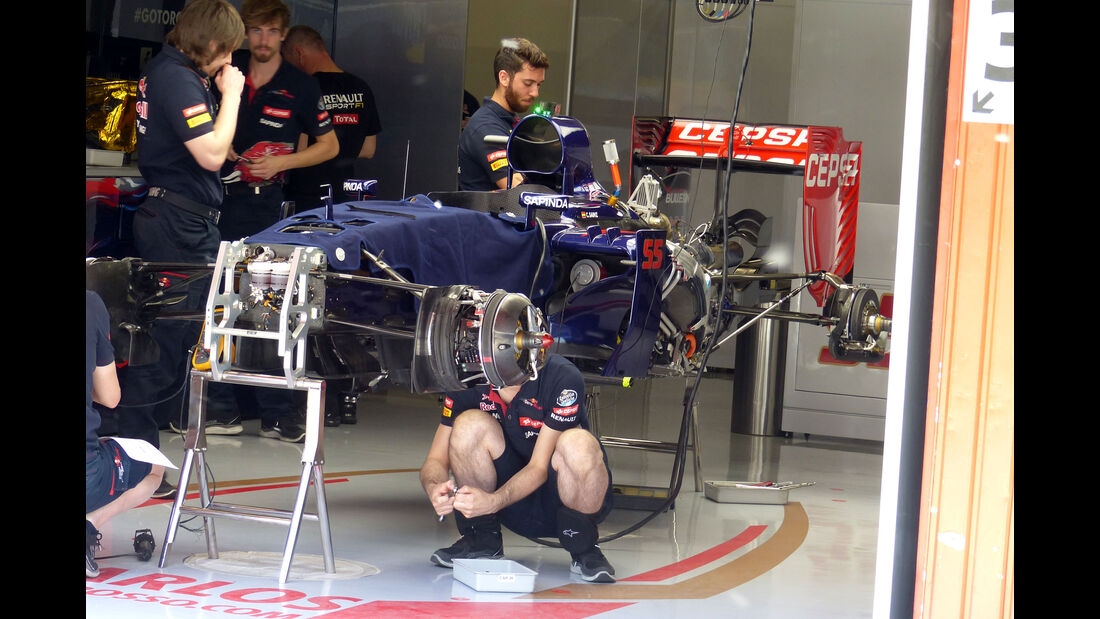 Toro Rosso - GP Spanien - Barcelona - Donnerstag - 7.5.2015